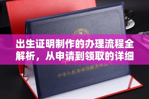 苏家屯出生证明制作的办理流程全解析，从申请到领取的详细指南