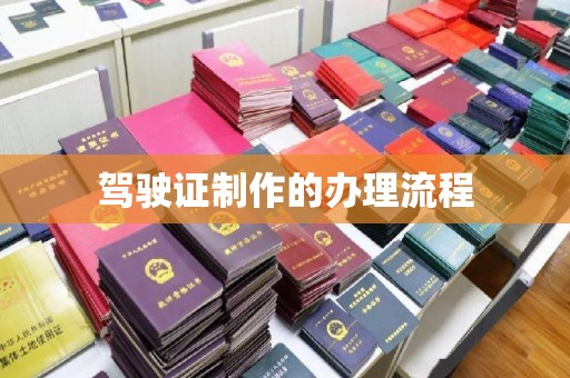 苏家屯驾驶证制作的办理流程