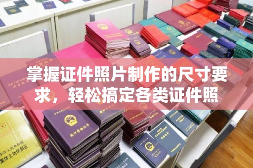 苏家屯掌握证件照片制作的尺寸要求，轻松搞定各类证件照