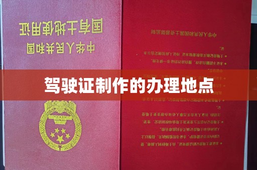 苏家屯驾驶证制作的办理地点