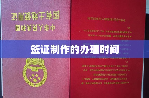 苏家屯签证制作的办理时间